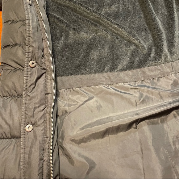 Abercrombie&Fitch women’s size M black hooded mid-length puffer coat - Picture 8 of 10